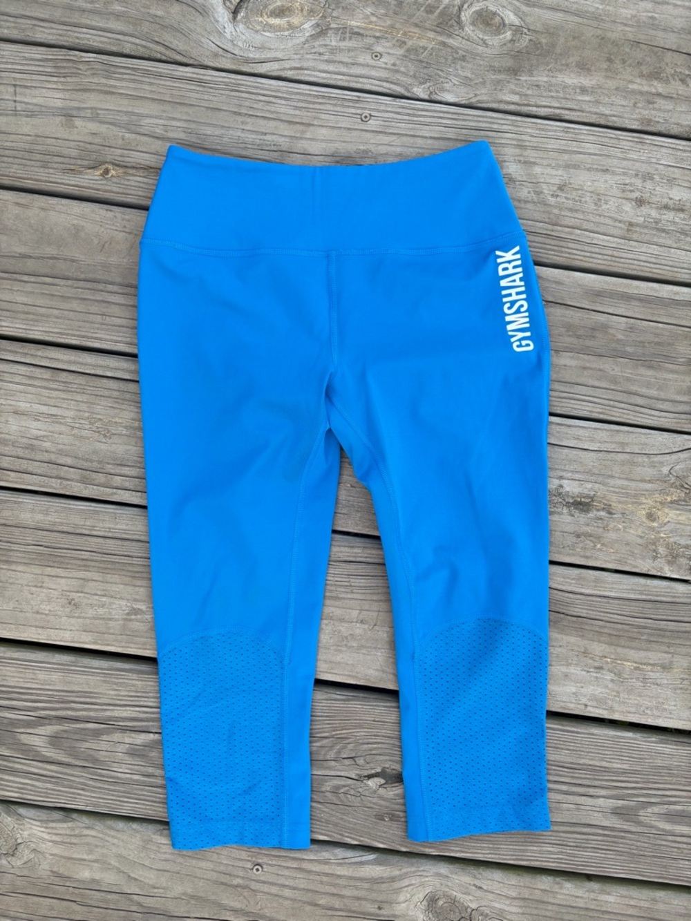 Gymshark Royal Blue Performance Cropped Leggings